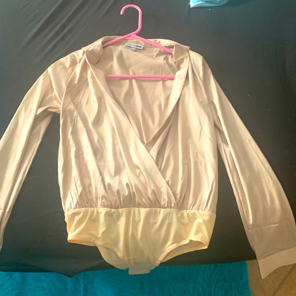 Satin bodysuit